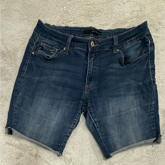 Kancan  stretch Jean shorts size 15 - Picture 1 of 5